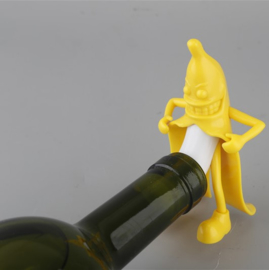 Bottle Cork - Wine Stopper - Mr. Banana