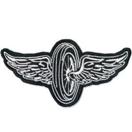 388 - medium PATCH - Winged Wheel