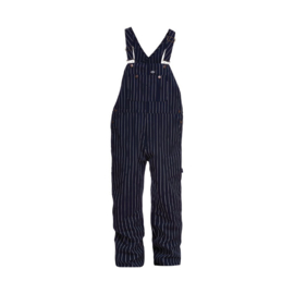 Dickies - Moneta Bib Overall - Dark Blue, White Striped