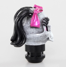 Lethal Threat - Gear Shift Knob / Shifter - Girly Skull