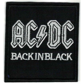 PATCH - AC/DC - AC-DC - ACDC - BACK IN BLACK