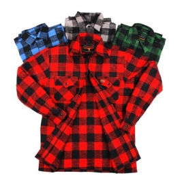 Flannel Shirt - Lumber Jack - Longhorn - 4 Colours