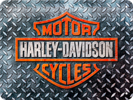 Harley-Davidson - Metal plate / Tin Sign - SMALL
