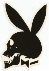 Playboy Skull - DECAL - STICKER