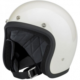 Biltwell INC - Bonanza Helmet - DOT [Gloss Vintage White]