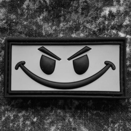 VELCRO/PVC PATCH - small - Evil smiley