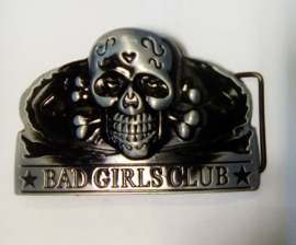 Belt Buckle - Bad Girls Club - Lightweight - Black/Grey