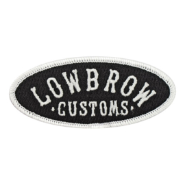 PATCH - oval - LOWBROW CUSTOMS