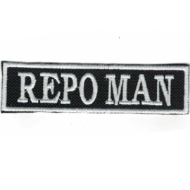 White PATCH - Flash / Stick - REPO MAN