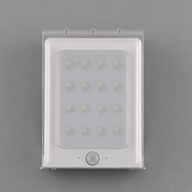 Security LED - PIR Outdoor - Low & Bright Light - SOLAR Motion