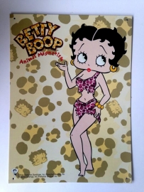 Betty Boop - Large Metal Plate / Tin Sign - Animal Magnetism