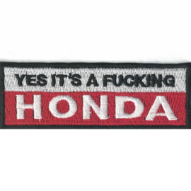 PATCH - Yes it's a fucking HONDA