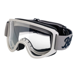 BILTWELL MOTO 2.0 SCRIPT GOGGLES TITANIUM