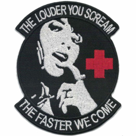 PATCH - THE LOUDER YOU SCREAM - THE FASTER WE COME - naughty nurse - medics - ehbo