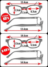 Original X-KD's - Larger Sunglasses - DAY2NITE - Lighten Lenses