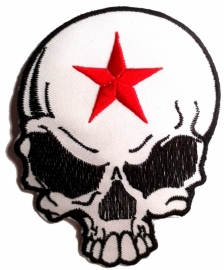 017 - PATCH - Skull with Red Star