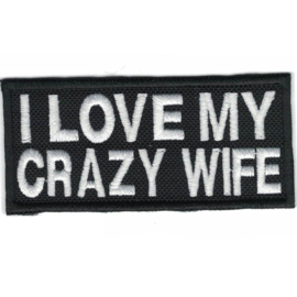 380 - PATCH - I LOVE MY CRAZY WIFE