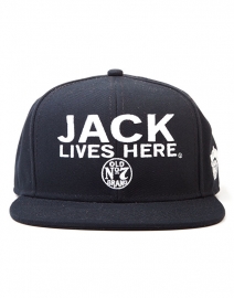 Jack Daniel's - Snapback Cap - Adjustable - JACK LIVES HERE
