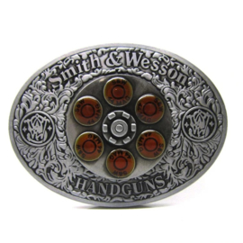 Belt Buckle - Smith and Wesson .44 Magnum Spinner