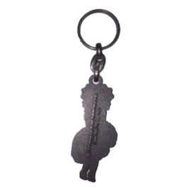 Metal Keychain - Betty Boop - Yellow Dress