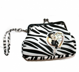 Betty Boop - Zebra Purse / Wallet