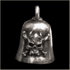 The Original Gremlin Bell - Frisco Bell - USA - Devil Skull with Crossed Bones and Horns