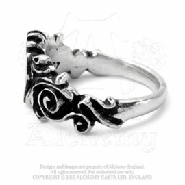 Alchemy England - RING - BETROTHAL - Red Heart