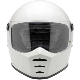 Biltwell - Lane Splitter Helmet - Gloss White (ECE)