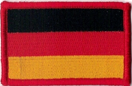 303 - PATCH - Small - German Flag - Germany - Allemagne - Deutschland