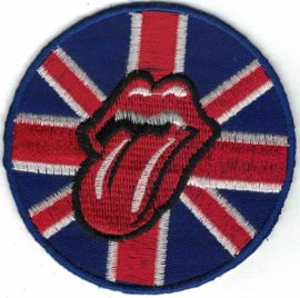 023 - PATCH - Rolling Stones Tongue & Union Jack