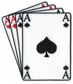275 - PATCH - Aces Playing Cards
