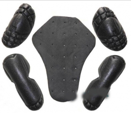 5-point protector set for Kevlar shirt or hoodie