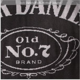 Jack Daniel's - Knitted Sweater - Black - Original Big Classic Logo