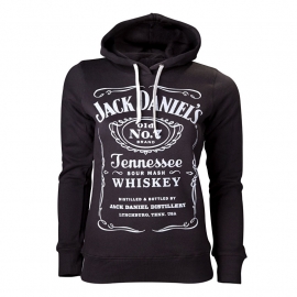 Jack Daniel's - Hoodie - Original Classic Big Logo - Lady-fit