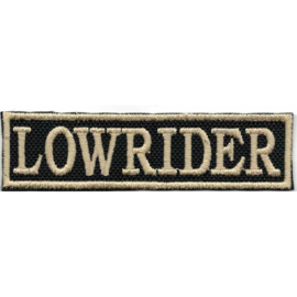 Golden PATCH - Flash / Stick - LOWRIDER