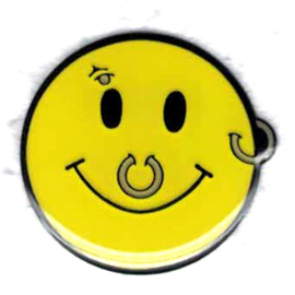 PIN - SMILEY with Piercings - Pierced Emoticon