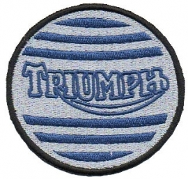 PATCH - Blue & Silver - Triumph (round)