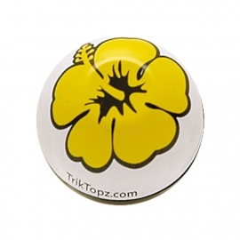 TrikTopz - Valve Caps - Yellow Flowers