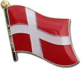 P201 - PIN - Waving Flag - Denmark - Tanska - Danmark