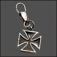 Zipper Pull - Maltese Cross