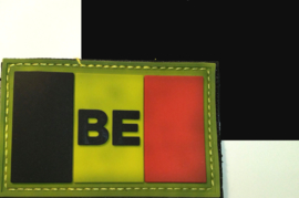 064 - VELCRO/PVC PATCH - Camouflage - BELGIUM - BE - Belgian Flag - Belgique - België