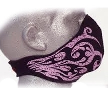 Bandero - Pink Tribal Half / Face Mask