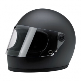 Biltwell INC - Gringo 'S' Full Face Helmet with Visor - DOT [Flat Black]