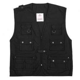 Reporter Vest - Black