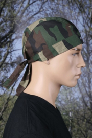 Bandana - Woodland Camouflage - Fostex