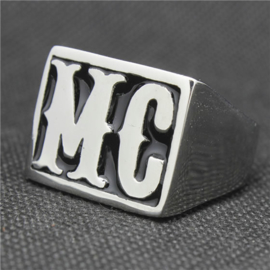 MC - Biker Ring - Stainless