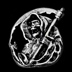 P143 - PIN - Grim Reaper (round)