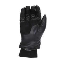 Black Leather Gloves - Cold Weather & Waterproof - Fostex Originals