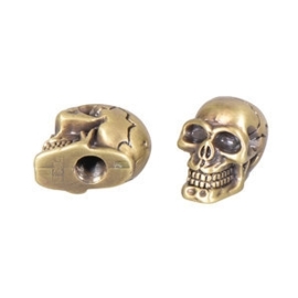 Valve Caps - Custom - Brass Skulls