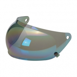 Biltwell INC - Gringo 'S' Visor BUBBLE - Rainbow Mirror